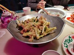 干锅丽水香菇花菜-探花·意境江南菜·唐伯虎文化体验店·松鼠桂鱼(观前店)