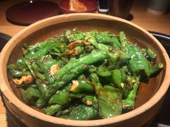 擂辣椒炒四季豆-吃饭皇帝大(解放西路店)