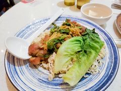 姜葱鸡扒捞一丁面-潮庭港式茶餐厅·熊仔奶茶(同济广场店)