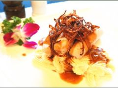 香煎德式猪肉肠配土豆泥-蓝枪鱼西餐厅(锦华店)