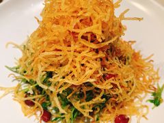 巧拌豆苗-四季民福烤鸭店(王府井灯市口店)
