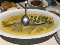 雪菜烧大黄鱼-钱塘花园·宁波菜