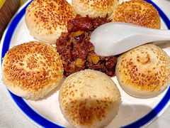 芝麻空心火烧-北平楼·烤鸭·北京菜(牡丹园店)