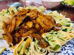 莲花茄子-天添纸包鸡家常菜