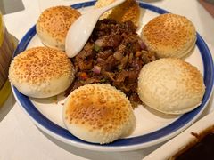 鸭肉夹烧饼-北平楼·烤鸭·北京菜(牡丹园店)