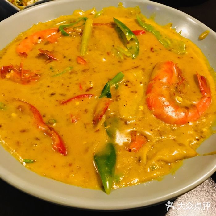 大头虾越式风味餐厅(光明广场店)越式咖喱虾图片
