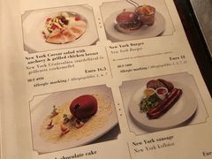 菜单-纽约咖啡馆