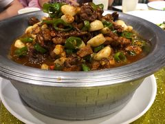 青椒烧仔鸡-大鸭梨烤鸭(金色漫香店)