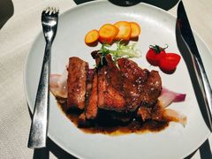 菲力牛排-千百味红餐厅·江西菜(绿地双子塔店)