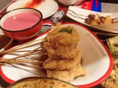 竹签锅包肉-鼎原力量东北吊炉烧烤(幸福街店)