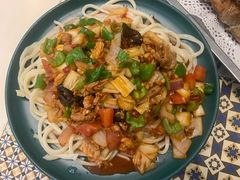 豪华过油肉拌面-阿拉丁新疆风味餐厅·清真(罗廊巷店)