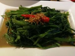 秘制虾酱炒空心菜-帕蓝·暹罗料理(曲阳店)