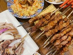 新疆羊肉串-清真·玛丽亚新疆菜主题餐厅(浙江中路店)