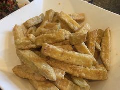 咸蛋黄炒茄子-湘肠香火锅店(团结湖店)