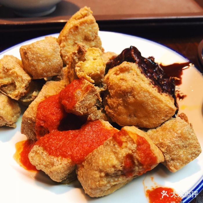 咸亨酒店中餐厅-臭豆腐-菜-臭豆腐图片-绍兴美食-大众点评网