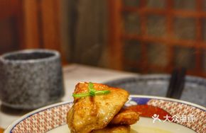 Simmered Radish with Scallops and Foie Gras
