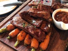 美国进口烧烤猪排-Lets burger非常汉堡·环球风味(蓝色港湾店)