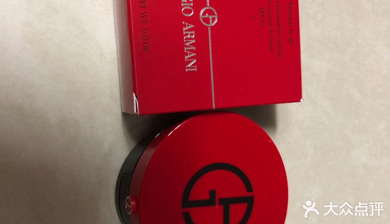 阿玛尼红盒气垫 用过最好用的气垫之一 也是我回购最多