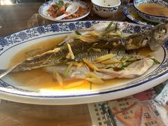 清蒸白水鱼-洞天食府(北大街店)