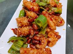 宫保虾仁鱿鱼-桃子餐厅·天津菜(红星路直营店)