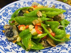 辣椒炒沙鳖子-好呷八大碗(五羊店)