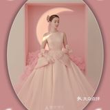 粉色少女感💕韩式婚纱照🍬甜到心里去了