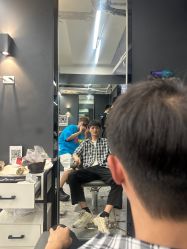 点击看大图 -藤野造型烫发染发