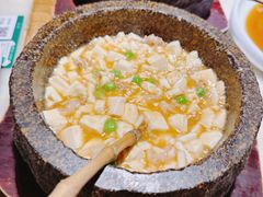 石锅鸡汤豆腐-绿茶餐厅(西单老佛爷店)