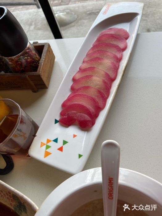 千纸鹤嫩汁烤肉(学府店)红酒雪梨半份图片