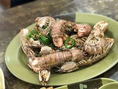 椒盐濑尿虾-贞姨美食·老字号海鲜大排档