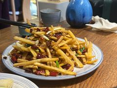 干煸藕丝-静一餐厅·湖北菜(前门创始店)