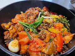 -贵州辣子鸡番茄鸡