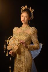 -懿沉香中式嫁衣礼服秀禾服龙凤褂马来褂旗袍总店
