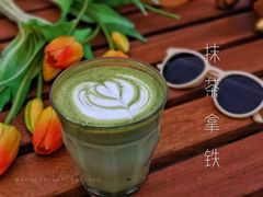 抹茶拿铁-Cafe Rooftop Cheongsapo