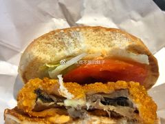 芝士厚菇素尊堡-肯德基(宁波万达店)