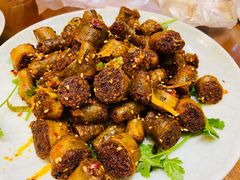 干煸羊肠-清真·益鑫羊肉手抓馆(花园北街店)