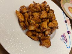 酱爆桃仁鸡丁-柳泉居饭庄