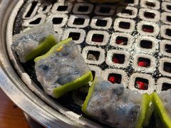 青椒虾滑-霸腹烤肉(厦门柚子番店)