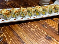 鲜切芒果芝士卷寿司-小川洋风料理(街道口店)