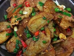 干锅土豆片-力力豆花庄(广渠门店)