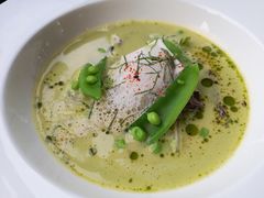 青豆汤配薄荷-AZUL by FUEL蓝色·法式酒馆(琶醍店)