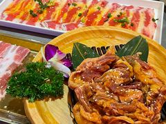 蜜汁大块牛肋排-正宗齐齐哈尔烤肉·齐牛哥鲜切炭火烤肉(杭州总店)