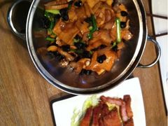 千叶豆腐和金排骨-旅马餐厅(茅家埠店)