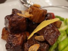 黑金雪花牛肉粒-上海和平饭店龙凤厅 Dragon Phoenix