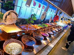 自助取餐区-九寸花汀海鲜烤肉自助(武汉首店)