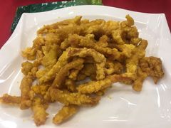 咸蛋黄椒盐排条-阿莉餐厅(枣阳路店)