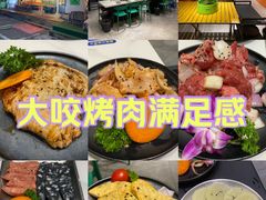 -山野的朋友露营炭火烤肉