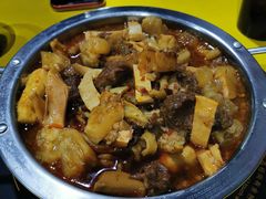 -老红桥炸灌肠牛肚锅烧烤(定福庄店)