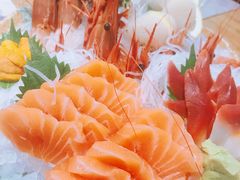 三文鱼刺身-林妈妈村·日式料理(宝山万达店)