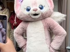 -小镇影院迪士尼小熊Duffy与他的朋友合影地